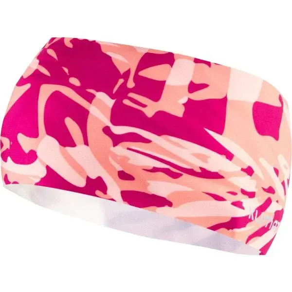 Klimatex LACO Dámska bežecká čelenka, červená, veľkosť UNI