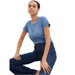 GAP CLASSIC Dámske tričko, modrá, veľkosť