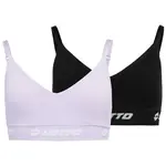 Lotto LIANI Dievčenská športová podprsenka, fialová, veľkosť 116-122