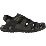 Geox UOMO SANDAL STRADA Pánske sandále, čierna, veľkosť