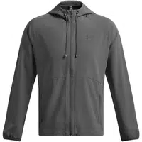 Under Armour STRETCH WOVEN WINDBREAKER Pánska bunda, tmavo sivá, veľkosť M