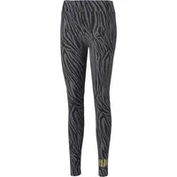 Puma ESS+ TIGER AOP LEGGINGS Dámske legíny, čierna, veľkosť
