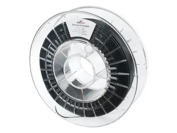Spectrum 80574 3D filament, S-Flex 85A, 1.75mm, 0.5kg, DEEP BLACK