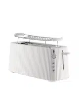Toustovač PLISSÉ XXL 46 cm, více variant - Alessi Barva: bílá