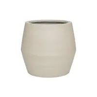 Květináč Harley, jemná béžová, více velkostí - Pottery Pots Velikost: L - ⌀ 53, v. 48 cm