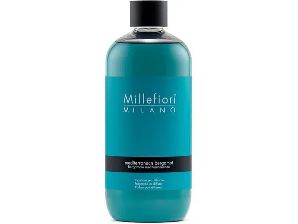 Millefiori Milano Náhradní náplň do aroma difuzéru Natural Mediterranean Bergamot 500 ml