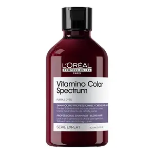 L'Oréal Professionnel Neutralizační šampon pro blond vlasy Vitamino Color Spectrum Purple Dyes (Professional Shampoo) 300 ml