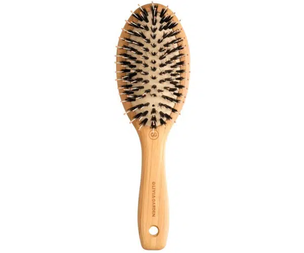 Plochý kartáč Olivia Garden Bamboo Touch Combo XS - 50 x 155 mm + dárek zdarma