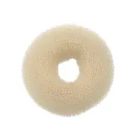 Kulatá výplň do drdolu Sibel - krémová, 8 cm (9503010)