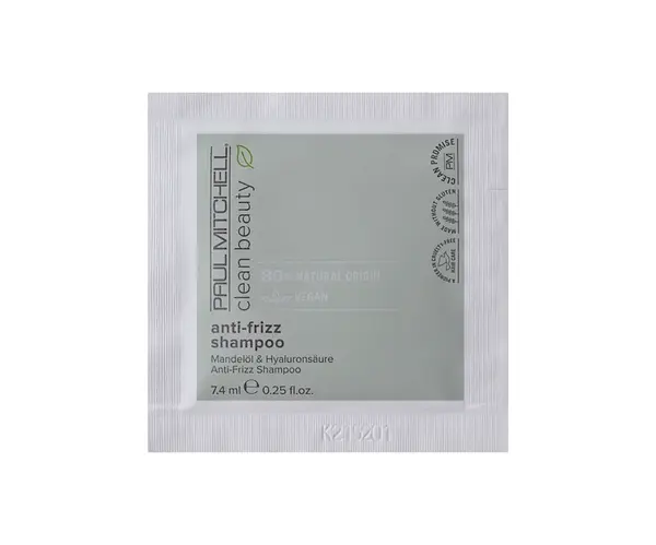 Šampon pro krepaté a nepoddajné vlasy Paul Mitchell Clean Beauty Anti-Frizz - 7,4 ml