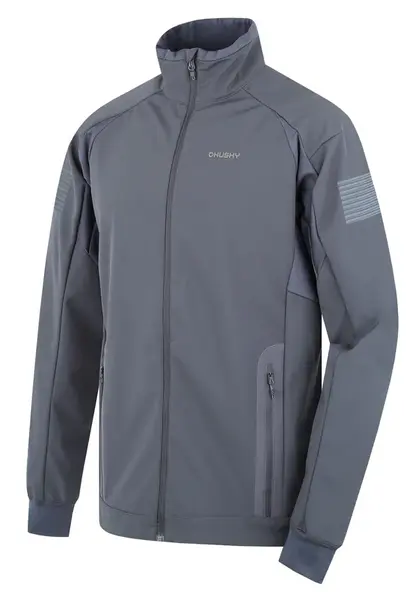 Husky Scooby M L, dk. grey Pánská softshell bunda
