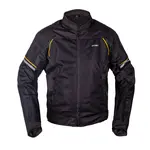 Letní moto bunda W-TEC Martix černo-žlutá 3XL