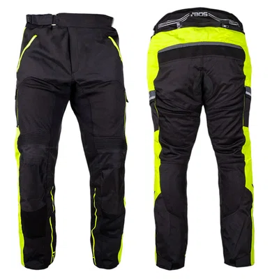 Moto kalhoty BOS Soul Neon L