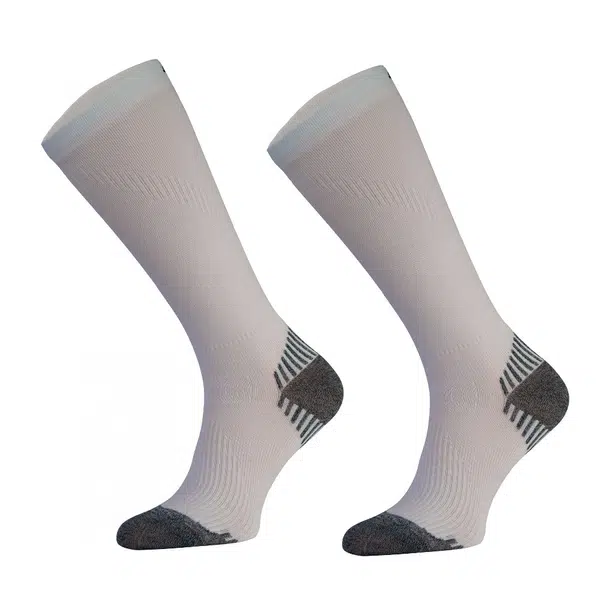 Kompresní běžecké ponožky Comodo SSC White 39-42