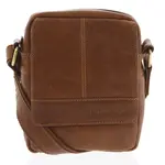 Pánská kožená crossbody taška na doklady hnědá - SendiDesign Niall