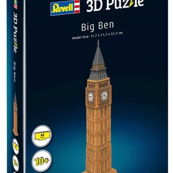 3D Puzzle Revell - Big Ben - 44 dílů