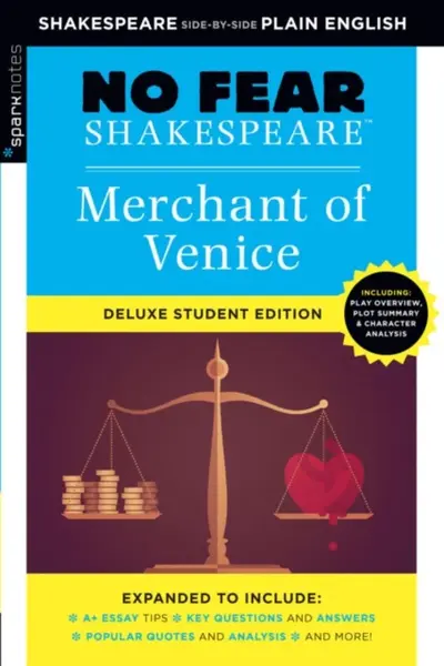 Merchant of Venice: No Fear Shakespeare Deluxe Student Edition - William Shakespeare, Sparknotes