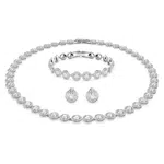 Swarovski Luxusná sada šperkov s kryštálmi Angelic 5367853 (náušnice, náramok, náhrdelník)