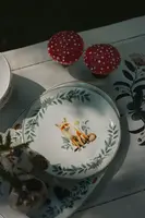 Talíř Medicine bílá barva