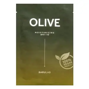 Barulab The Clean Vegan plátienková maska Mask Olive 23 g