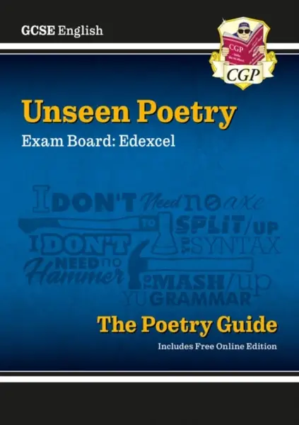 GCSE English Edexcel Unseen Poetry Guide includes Online Edition - CGP Books