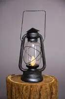 Dekoračný lampáš so svetlom Halloween 24cm