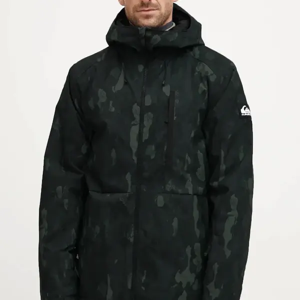 Bunda Quiksilver Mission šedá barva, EQYTJ03479