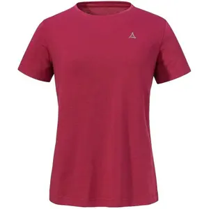 Schöffel T SHIRT HOHBERG Rychleschnoucí dámské tričko, vínová, velikost