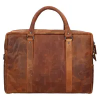 Pánska kožená taška Greenwood Samuel - svetlo hnedá