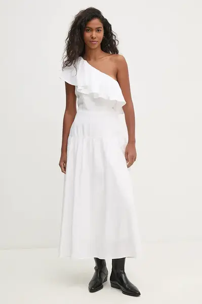 Šaty s příměsí lnu Pedro del Hierro