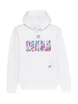 NIKE Športová mikina  modrá / červená / biela