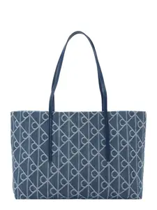 Calvin Klein Shopper  modrá denim / svetlomodrá