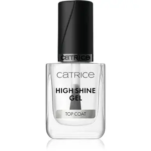 Catrice High Shine Gel Top Coat vrchní lak na nehty pro dokonalou ochranu a intenzivní lesk 10.5 ml