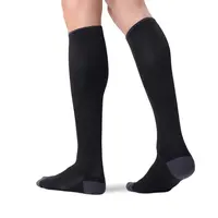 Kompresné podkolienky unisex čierne L/XL