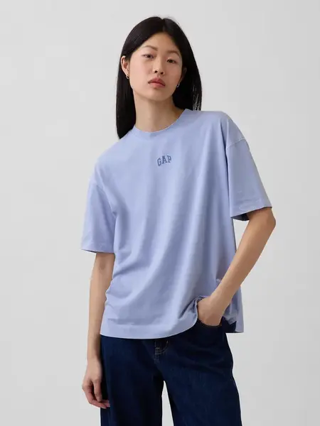 GAP Oversized tričko s VintageSoft logem