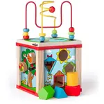 WOODY DIDACTIC CUBE SMALL Didaktická pomôcka, mix, veľkosť