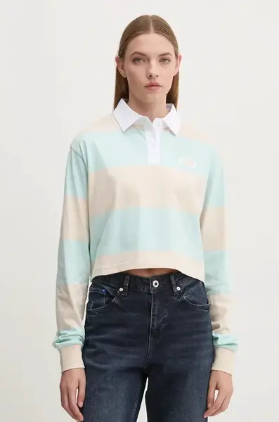 Bavlněné tričko s dlouhým rukávem Karl Kani