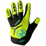 HAVEN DEMO LONG KID Dětské rukavice na kolo, reflexní neon, velikost