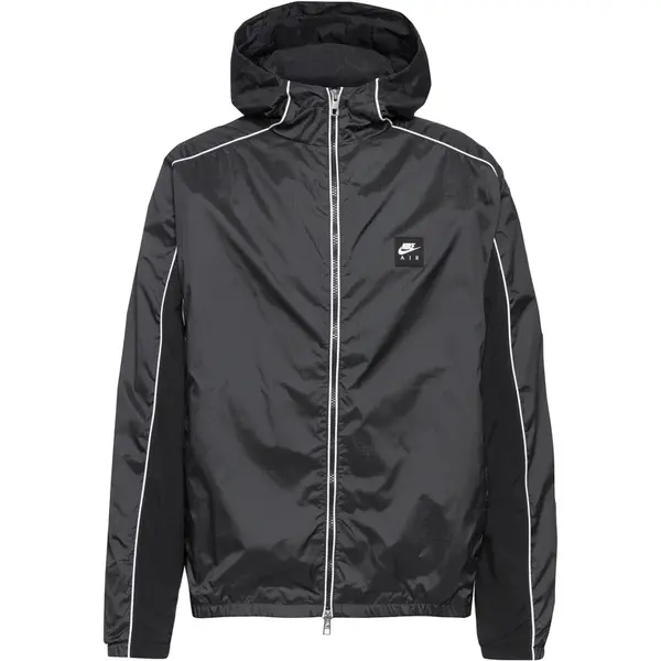 Nike Sportswear Prechodná bunda 'Air'  čierna / biela