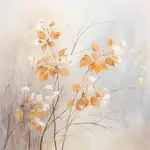 OBRAZ NA SKLE, rostliny, 20/20/1,40 cm