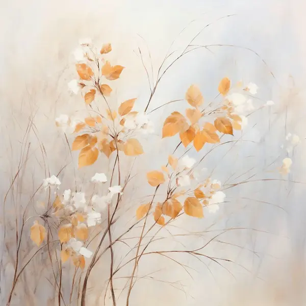 OBRAZ NA SKLE, rostliny, 20/20/1,40 cm