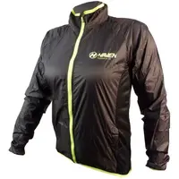 HAVEN FEATHERLITE BREATH Větrovka na kolo, černá, velikost 5XL