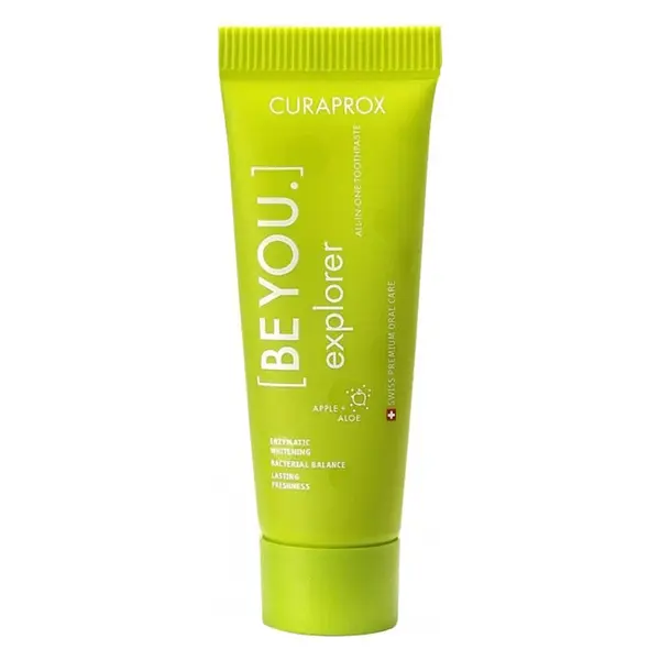 CURAPROX Be You Single Explorer Bělicí zubní pasta mini 10 ml