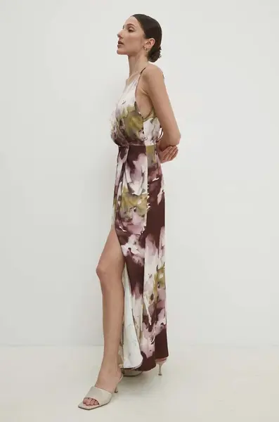 Šaty Answear.LAB růžová barva, maxi