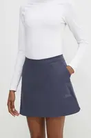 Sportovní sukně Jack Wolfskin Hiking Alpine tmavomodrá barva, mini