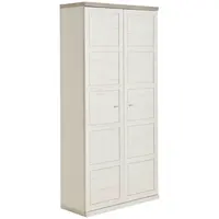 Hom`in SKŘÍŇ NA ŠANONY, šedá, bílá, 100,8/209,2/43 cm