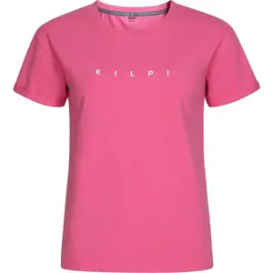 KILPI PROLIX Dámské bavlněné tričko, růžová, velikost