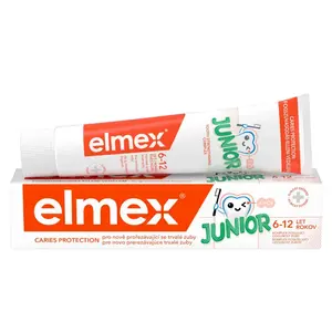 ELMEX Junior Dětská zubní pasta pro děti ve věku 6-12 let  75 ml