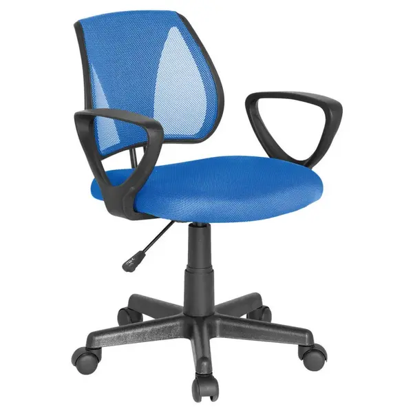 MID.YOU OTOČNÁ ŽIDLE PRO MLÁDEŽ, modrá