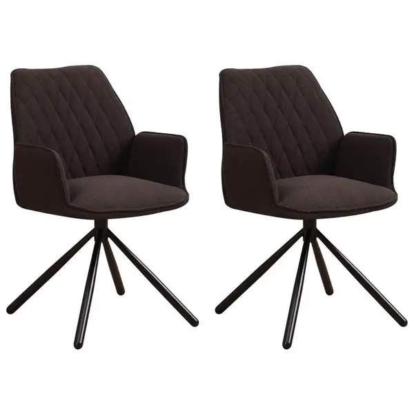 MID.YOU SADA ŽIDLÍ S PODRUČKAMI 2 kusy